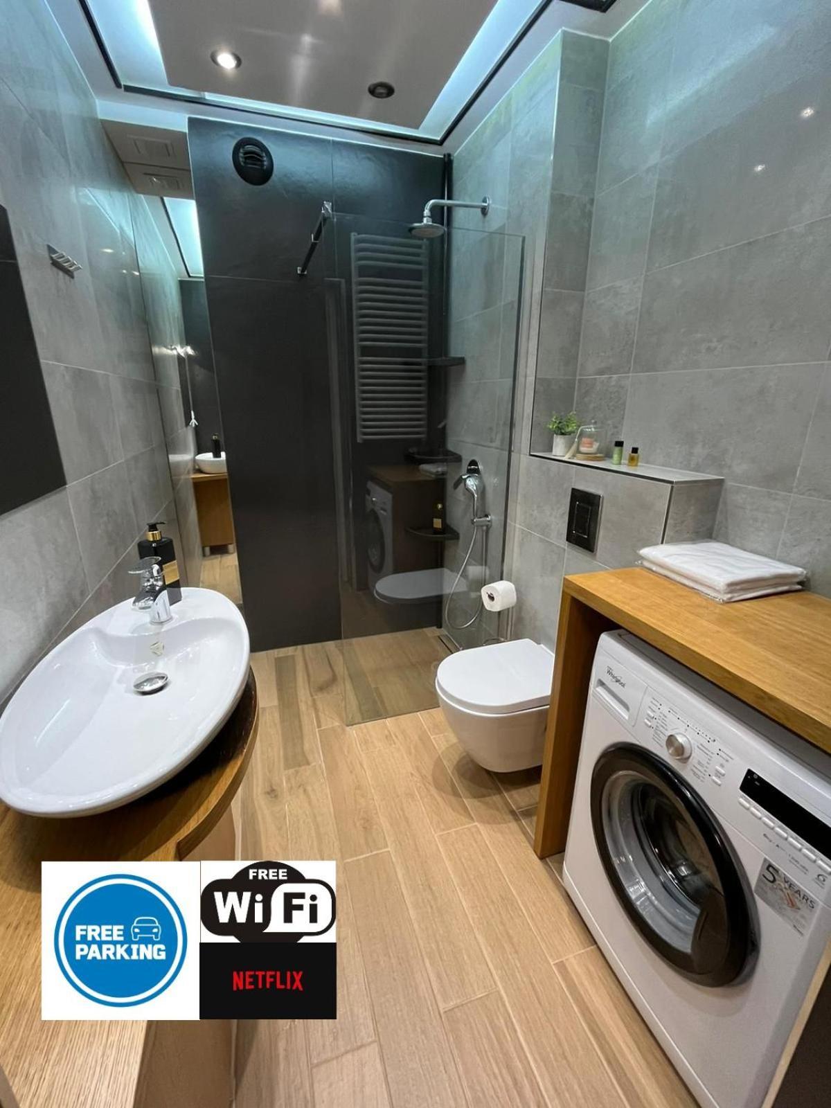 Bianco Apartament Reduta Park Free Parking Krakkó Kültér fotó